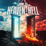 SUM 41 - Heaven :x: Hell [2024] 2LPs,  Indie Exclusive, Red & Black Quad colored W/ Blue Splatter vinyl. NEW
