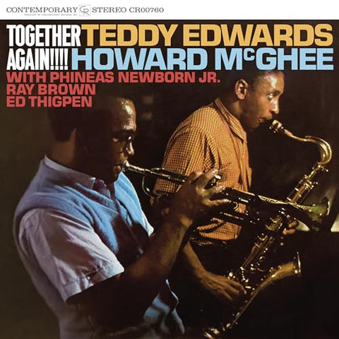 EDWARDS, TEDDY/HOWARD MCGEE - Together Again!!!! [2024] Contemporary Records Acoustic Sounds Series. NEW