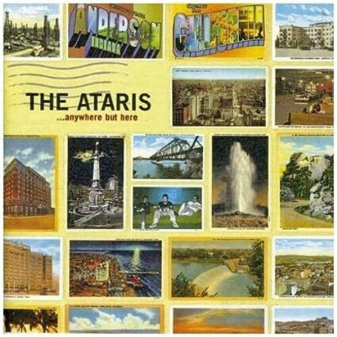 ATARIS, THE - Anywhere But Here [2023] reissue, Yellow & Black Splatter Colored Vinyl. NEW