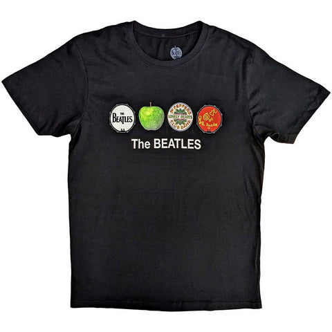 T-SHIRTS - Beatles Apple & Drums