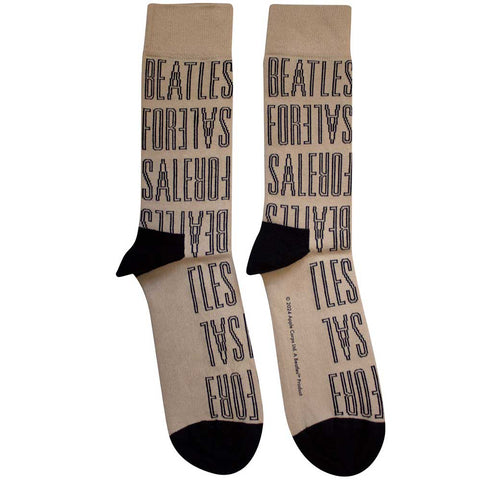 SOCKS: The Beatles For Sale Text Outlines Repeat