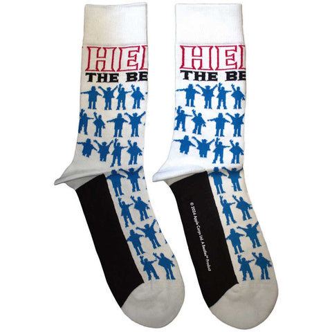 SOCKS - The Beatles: Help Silhouettes Repeat