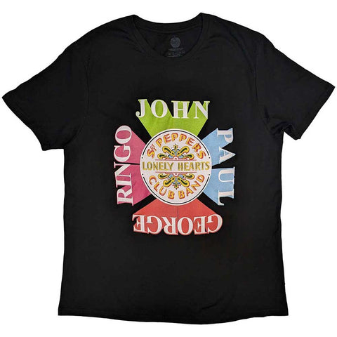 T-SHIRTS - Beatles Sgt Pepper Drum & Names