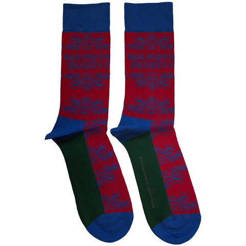 SOCKS: The Beatles Sgt Pepper Text Outlines