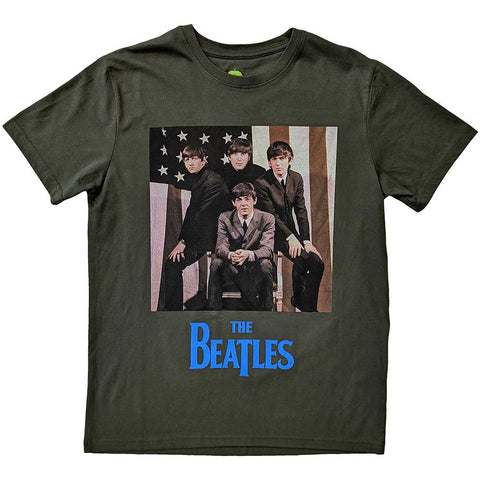 T-SHIRTS - Beatles US Flag Photo