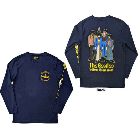 T-SHIRTS - Beatles Yellow Submarine Band, Long sleeves