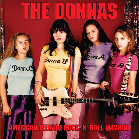 DONNAS, THE - American Teenage Rock 'N' Roll Machine [2023] Fire Orange with Black Swirl LP. NEW