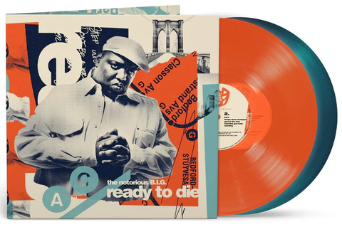 NOTORIOUS B.I.G., THE - Ready To Die (30th Anniversary Edition) [Explicit Content] [2024] Blue/Orange Colored Vinyl, Indie Exclusive. NEW