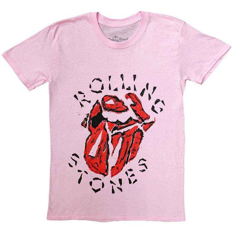 T-SHIRTS- Rolling Stones Hackney Diamonds Painted Tongue