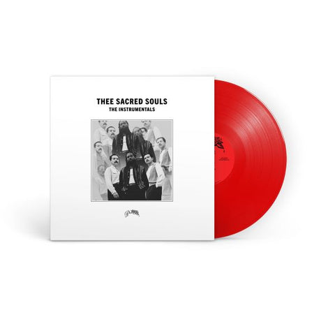 THEE SACRED SOULS - The Instrumentals [2024]  Limited Edition, Red Rose Colored Vinyl. Download card. NEW