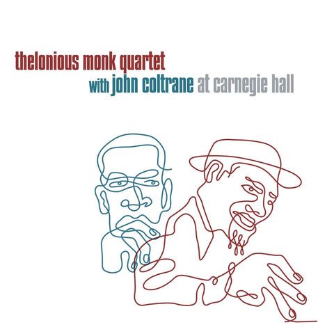 THELONIOUS MONK  QUARTET w JOHN COLTRANE - At Carnegie Hall [2024] Limited Edition, Clear Vinyl. 2LP. NEW