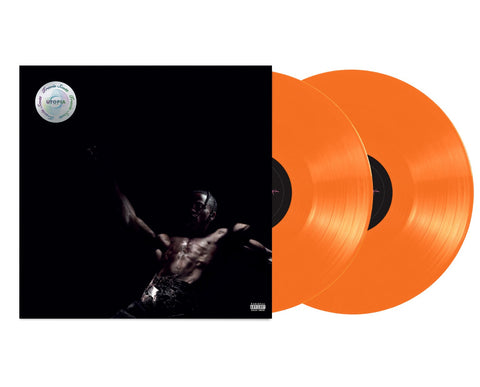 SCOTT, TRAVIS - UTOPIA [2023] Indie Exclusive, Orange Colored Vinyl. NEW
