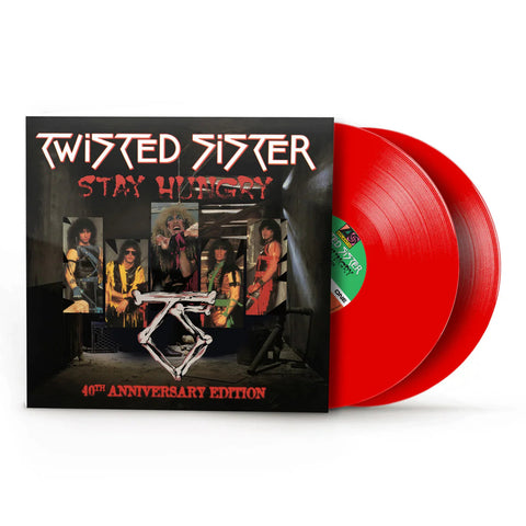 TWISTED SISTER - Stay Hungry (40th Anniversary Edition) [2024] Rocktober 2024. 2LP, Translucent Red Vinyl. NEW