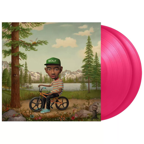 TYLER, THE CREATOR - Wolf [2023] Pink Vinyl, Sticker, Gatefold 2LP. NEW