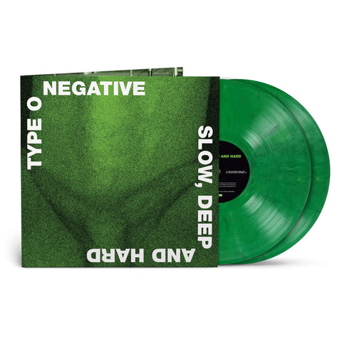 TYPE O NEGATIVE - Slow Deep And Hard [2024] Rocktober 2024. 2LP. Green & Black Marble. NEW