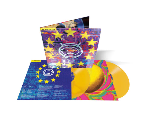 U2 - Zooropa [2023] Transparent Yellow 2LP. NEW