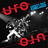 UFO - Lights Out IN Chicago [2024] Red & Black Splatter Colored Vinyl. NEW