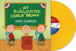 GUARALDI, VINCE - You're Not Elected, Charlie Brown [2024] "Woodstock Yellow" colored vinyl. Indie Exclusive.  NEW