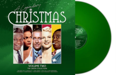 A LEGENDARY CHRISTMAS: VOL 3, THE GREEN COLLECTION - Various Artists [2022] 180g Green Vinyl, Import. NEW