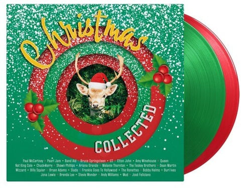 CHRISTMAS COLLECTED  - Various Artists Christmas Collected [2023] Ltd. Ed. 2LP 180g, Transparent Green & Transparent Red Colored Vinyl. Import. NEW