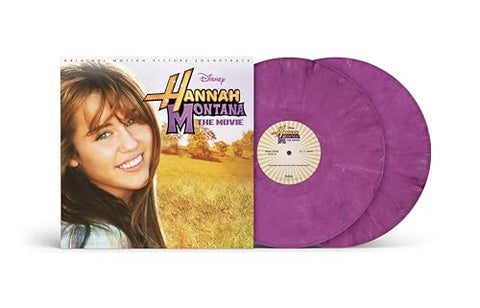 HANNAH MONTANA: THE MOVIE (Original Motion Picture Soundtrack) - Various Artists  [2024] Lavender Eco-Mix 2 LP. NEW