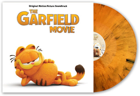 GARFIELD MOVIE (Original Motion Picture Soundtrack) - Various Artists [2024] Orange/Black Splatter Colored Vinyl. NEW