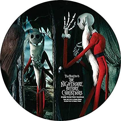 NIGHTMARE BEFORE CHRISTMAS, THE (Original Motion Picture Soundtrack) -  Various Artists [2024]  2LPS, Picture Disc Vinyl. NEW