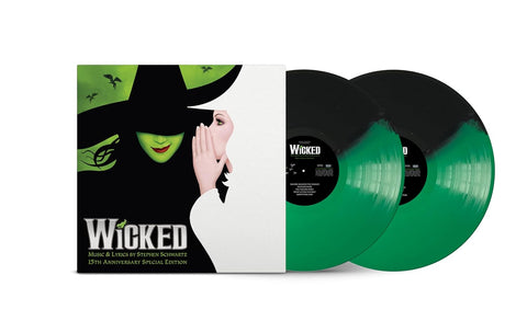 WICKED (Original Cast Recording) - various artists [2025 ] 2LP. Green & Black Colored Vinyl. NEW