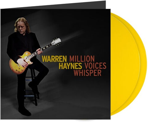 HAYNES, WARREN - Million Voices Whisper [2024] Indie Exclusive, Limited Edition, 2LPs Canary Yellow Colored Vinyl. NEW