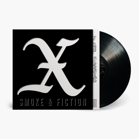 X - Smoke & Fiction [2024] black vinyl. NEW