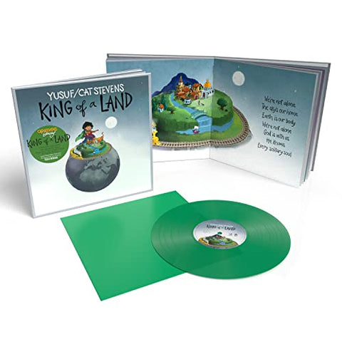 YUSUF / CAT STEVENS -  King of a Land [2023] Ltd Ed. Green Vinyl + 36-Page Booklet. NEW