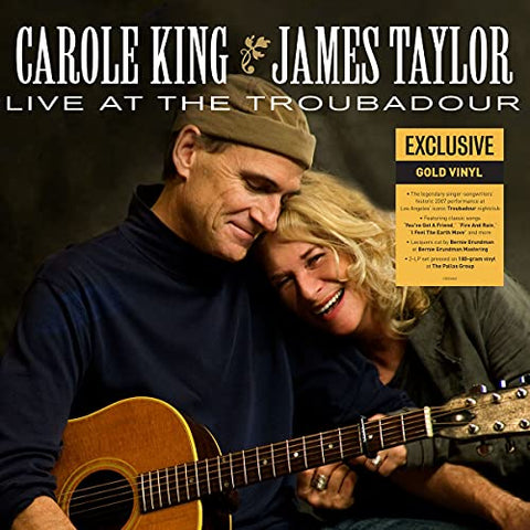 KING, CAROLE & JAMES TAYLOR - Live at the Troubadour [2021] 2LP. NEW