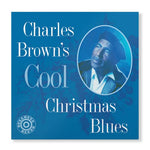 BROWN, CHARLES - Charles Brown’s Cool Christmas Blues [2022] White/Blue Marble LP. NEW