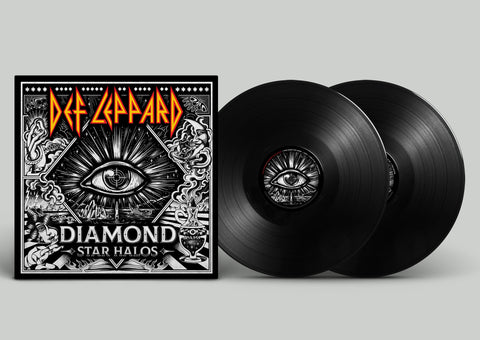 DEF LEPPARD - Diamond Star Halos [2022] 2LP, black vinyl. NEW