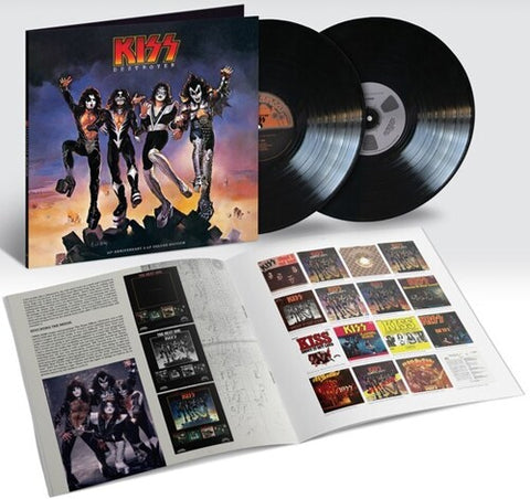 KISS - Destroyer (45th Anniversary) [2021] Deluxe. 2 LP, black vinyl. NEW