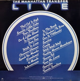 MANHATTAN TRANSFER - Live [1978] like new. USED