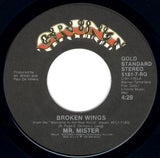 MR. MISTER "Broken Wings" / "Kyrie" [1987] back-to-back hits. 7" single. USED