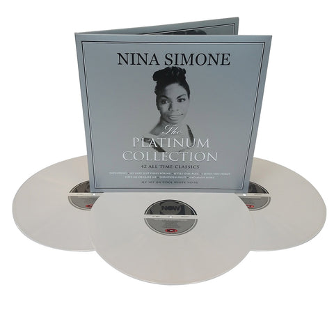 SIMONE, NINA - The Platinum Collection [2017] 3LPs, White Colored Vinyl. NEW