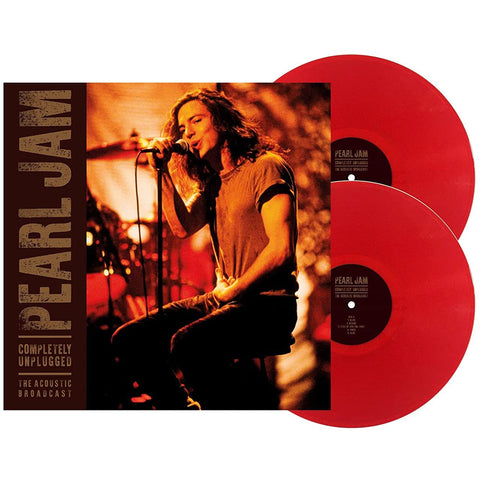 PEARL JAM - Completely Unplugged [2021] Ltd Ed, 2LP Red Vinyl [Import] NEW