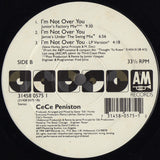 PENISTON, CECE - "I'm Not Over You" [1994] 12" single, 6 mixes USED