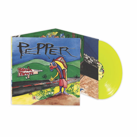 PEPPER - Kona Town [2022] Clear Yellow Vinyl, Indie Exclusive. NEW