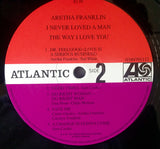 FRANKLIN, ARETHA - I Never Loved a Man the Way That I Love You [2013] MONO reissue 180g. NEW