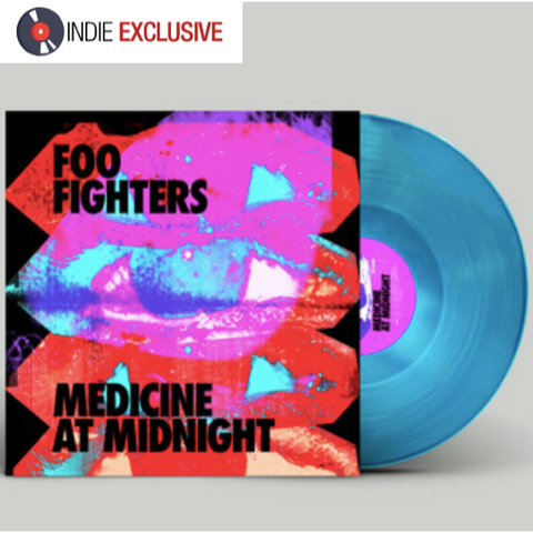 FOO FIGHTERS - Medicine at Night [2021] Blue vinyl. NEW