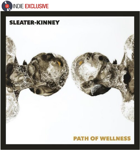 SLEATER-KINNEY - Path Of Wellness [2021] 150g, ltd ed White Vinyl. NEW