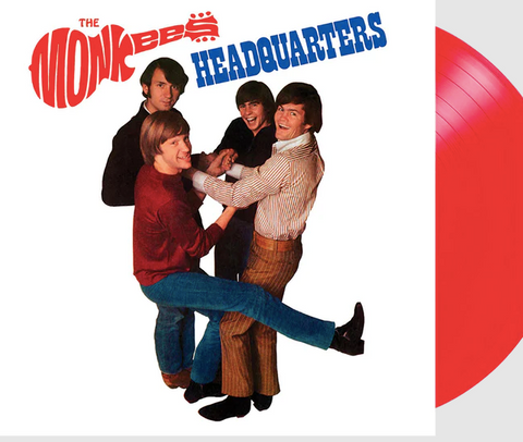 MONKEES, THE - Headquarters [2022] 55th anniversary MONO edition, clear red vinyl. NEW