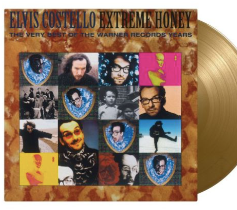 COSTELLO, ELVIS - Extreme Honey: The Very Best Of The Warner Records Years [2022] 2LP, gold colored vinyl. NEW