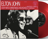 JOHN, ELTON "Step Into Christmas" EP [2022] Red 10" Vinyl. NEW