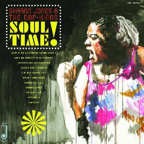 JONES, SHARON & THE DAP-KINGS - Soul Time! [2022] Pink Colored Vinyl, Indie Exclusive. NEW