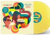 SHE & HIM - Melt Away: A Tribute To Brian Wilson [2022] Ltd Ed, Translucent Lemonade Colored Vinyl, Indie Exclusive. NEW