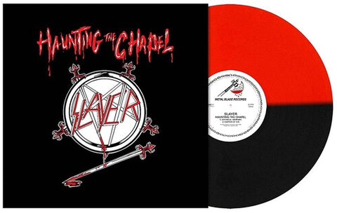 SLAYER - Haunting The Chapel [2022] Limited Edition, Red/ Black Split Vinyl. NEW